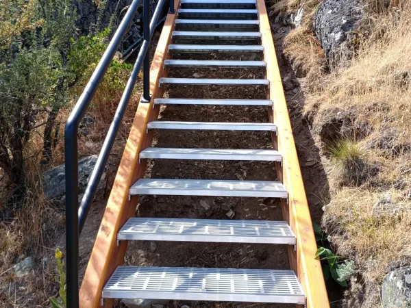 Custom Deck & Stair Railings - Image 5 by Cabe Construction, LLC